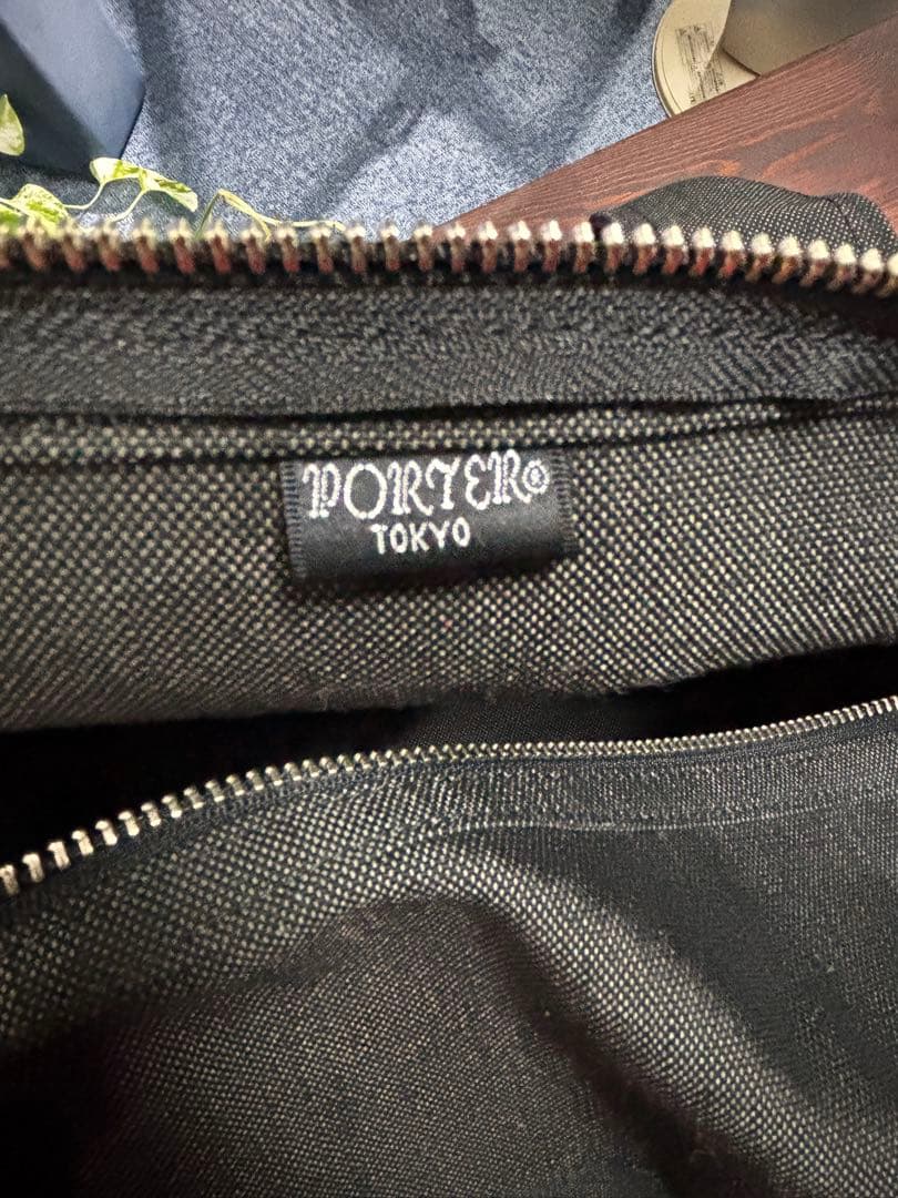 【美品】PORTER ポーター スモーキー　L ボストンバッグ
