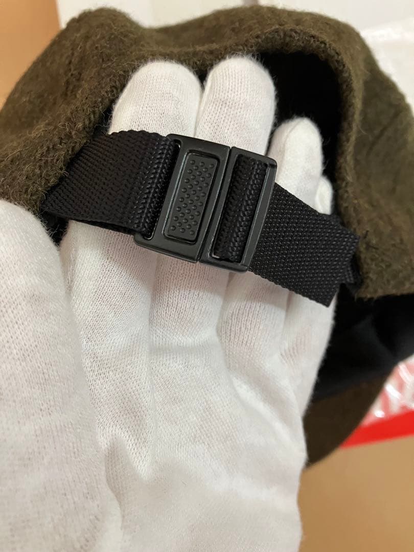 Supreme × Harris Tweed ボックスロゴ キャンプキャップ