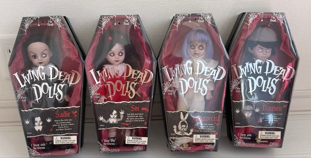 リビングデッドドールズ　4体セット　初期 シリーズ1