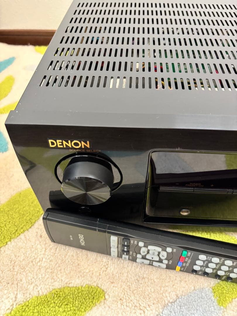 実動品デノン7.2chAVR-X1100W-K Bluetooth／ハイレゾ対応
