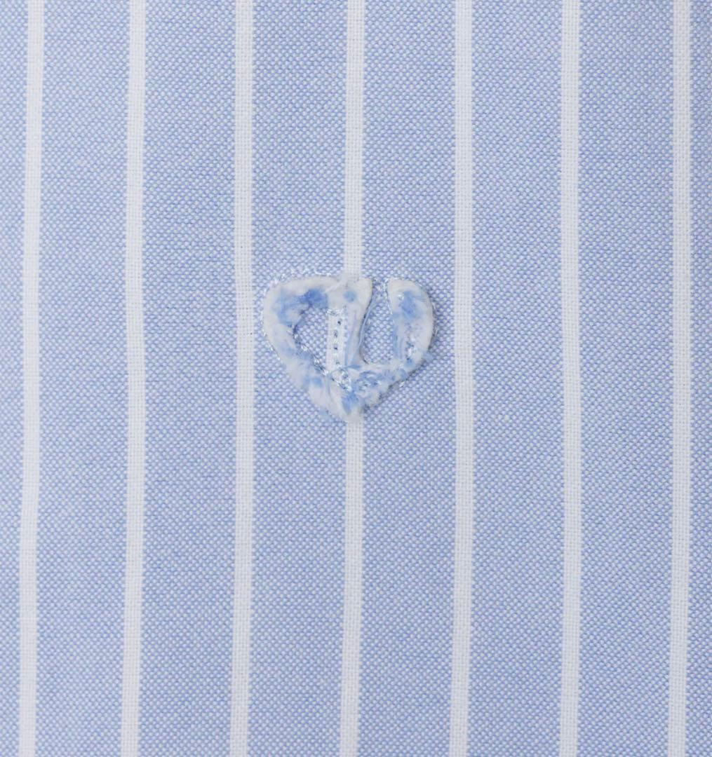 GOD ONLY KNOWS ストライプシャツ(ブルー)岩田剛典