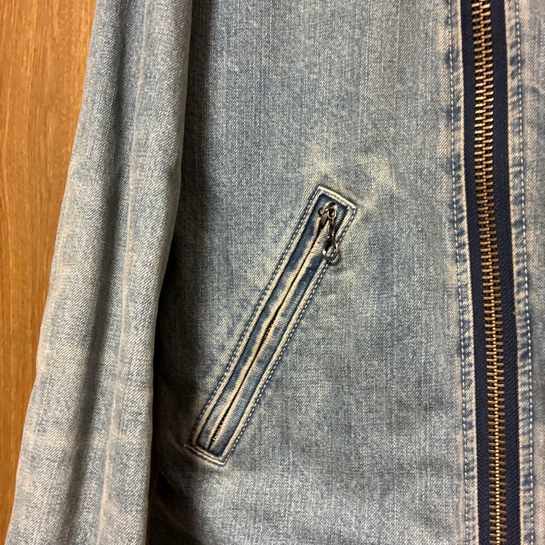 Schott デニム ライダースジャケット　サイズL