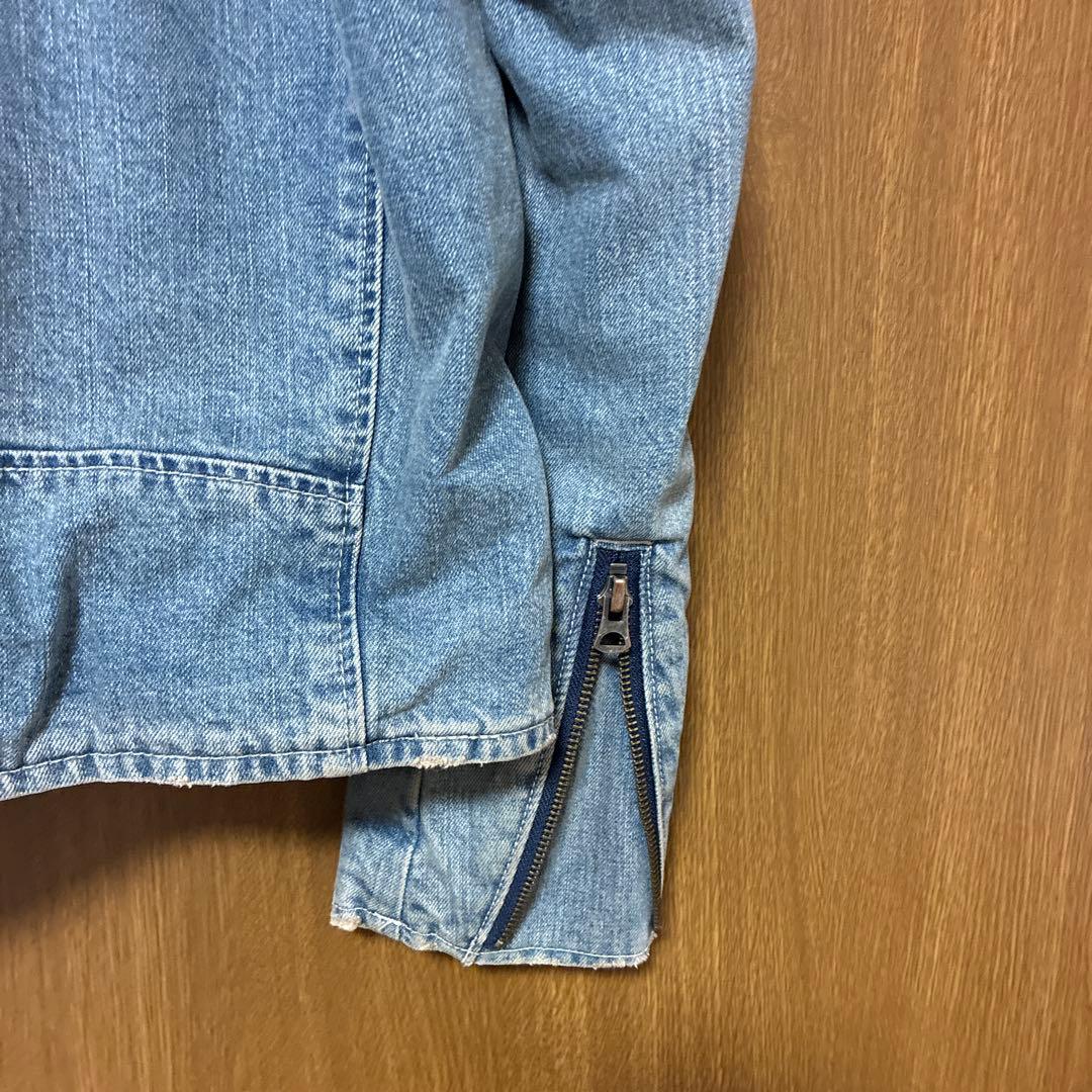 Schott デニム ライダースジャケット　サイズL