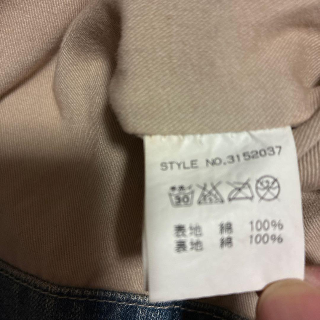 Schott デニム ライダースジャケット　サイズL