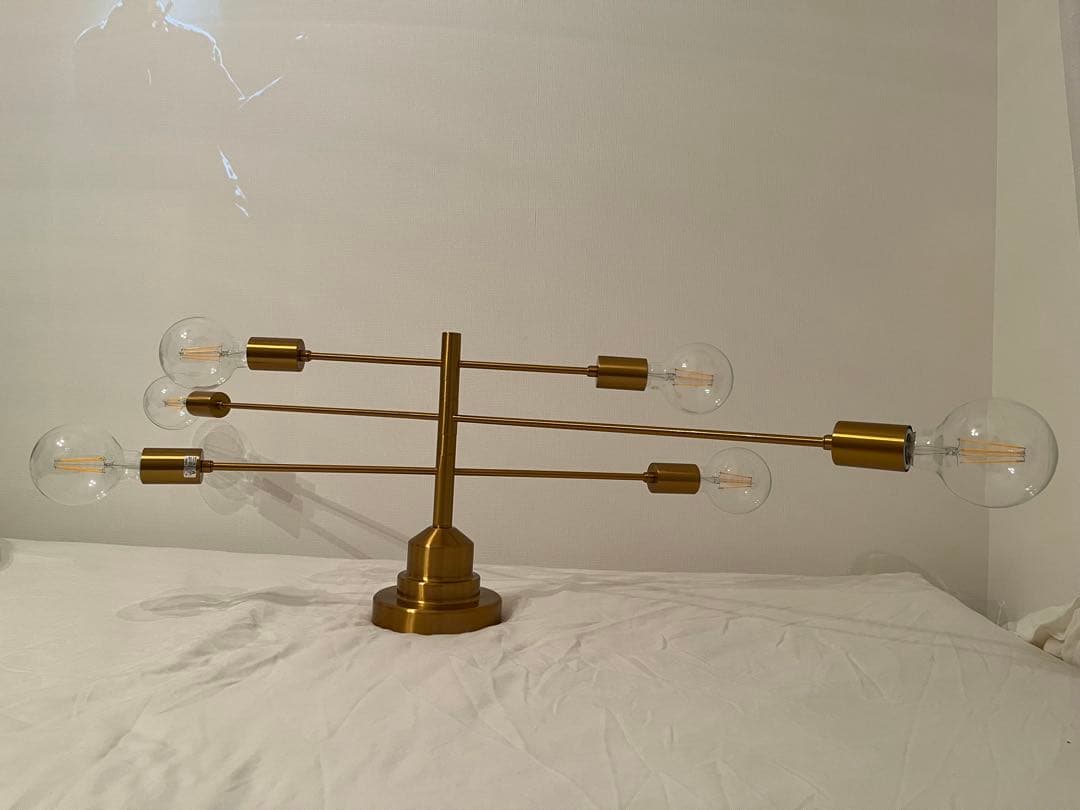 unico 取説箱付【ほぼ未使用】【LED電球付】Astre ゴールド