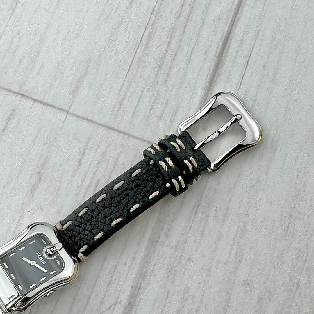 ☆箱付き☆ 555 フェンディ FENDI 新品電池 ブラック クォーツ
