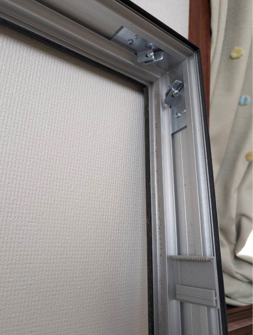 【値引き可】アルミ　額縁　M100号 黒　油絵　アクリル絵具