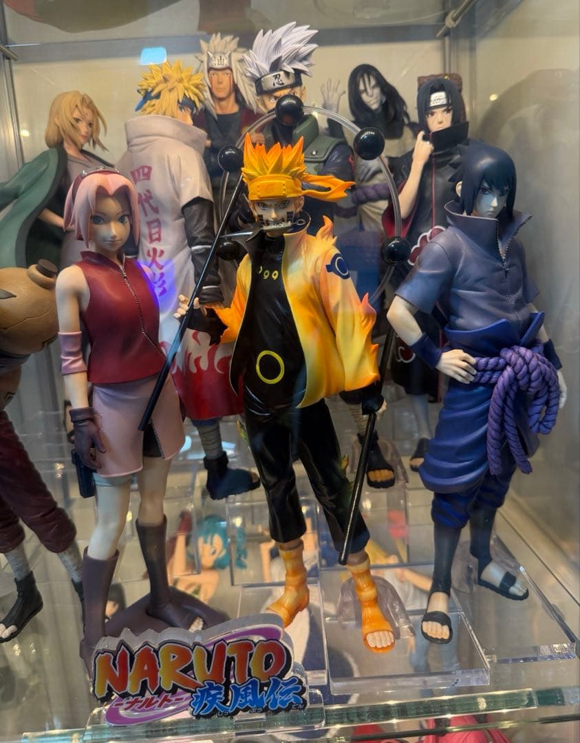 NARUTO 一番くじフィギュア 10体+ロゴセット販売