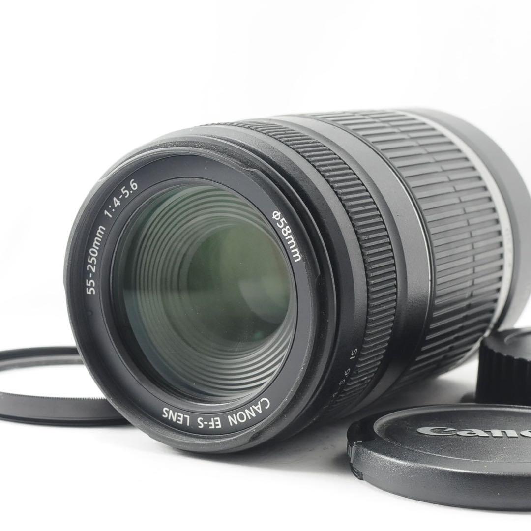 ❤️人気望遠❤️手振れ補正付き❤️Canon EF-S 55-250 IS