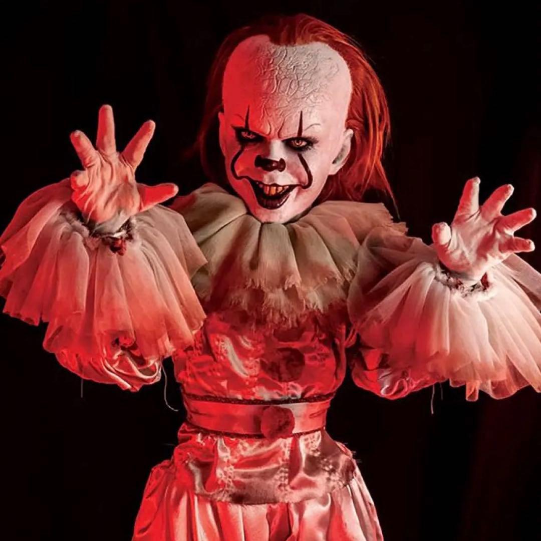 週末価格‼️巨大ＩＴ　イット プレミアムスケール・ドール　ペニーワイズ 127cm