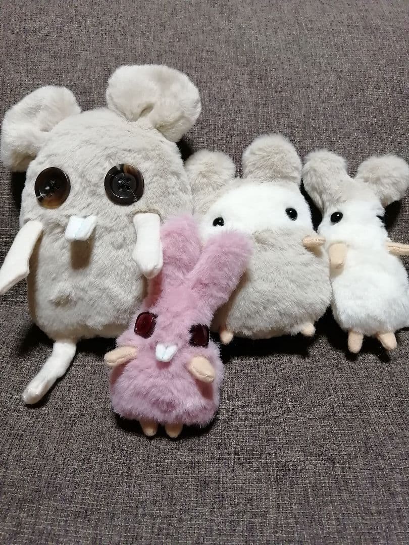 もりりんさん専用うさぎさん、ミミチューさん、いきものさん、ねずみもどきさん、