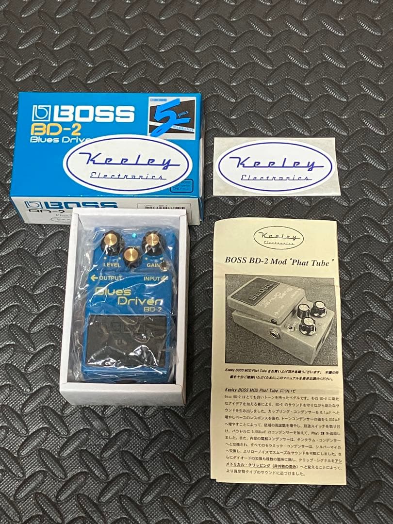 Keeley BD-2 Phat Mod 状態良好・BOSS ブルースドライバー