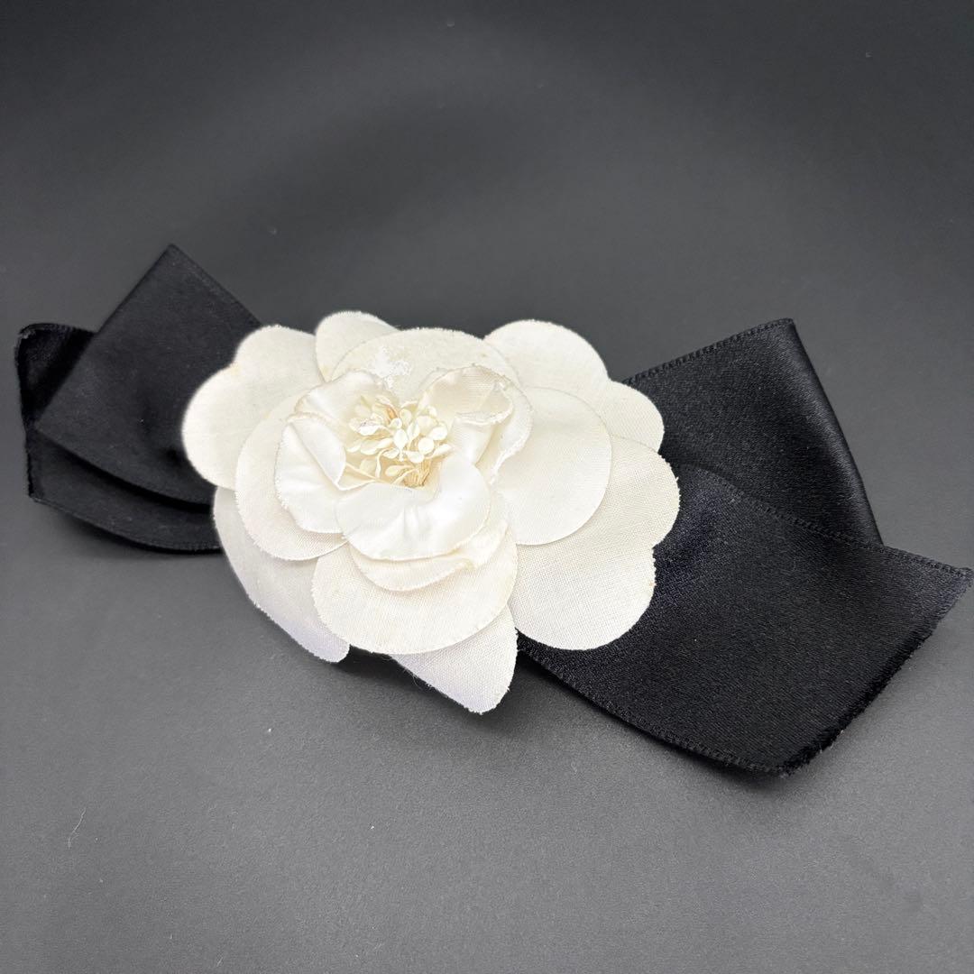 CHANEL カメリア ブローチ コサージュ コメ有り