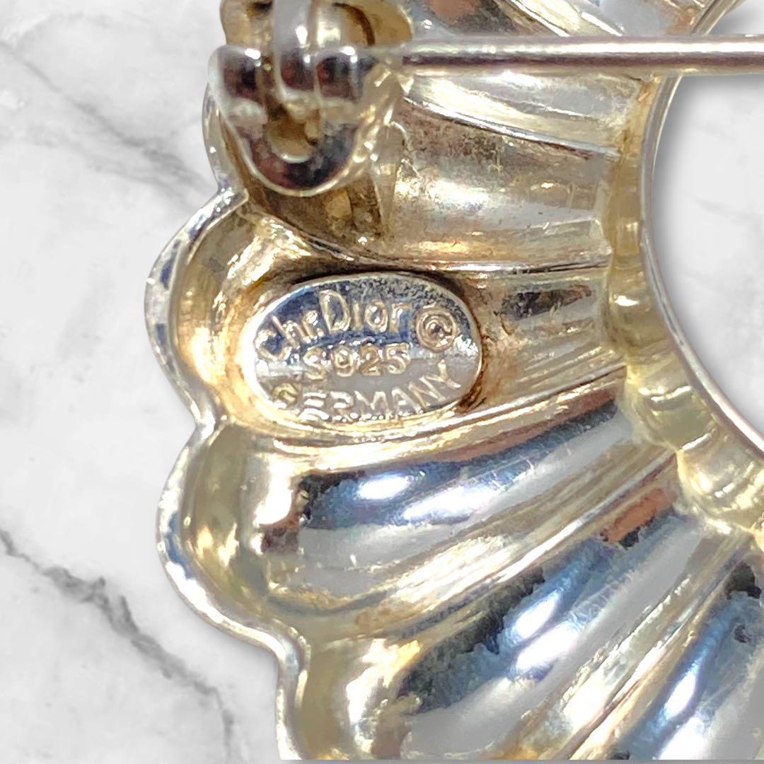 Christian Dior ディオール 925 シルバー ブローチ 1-25