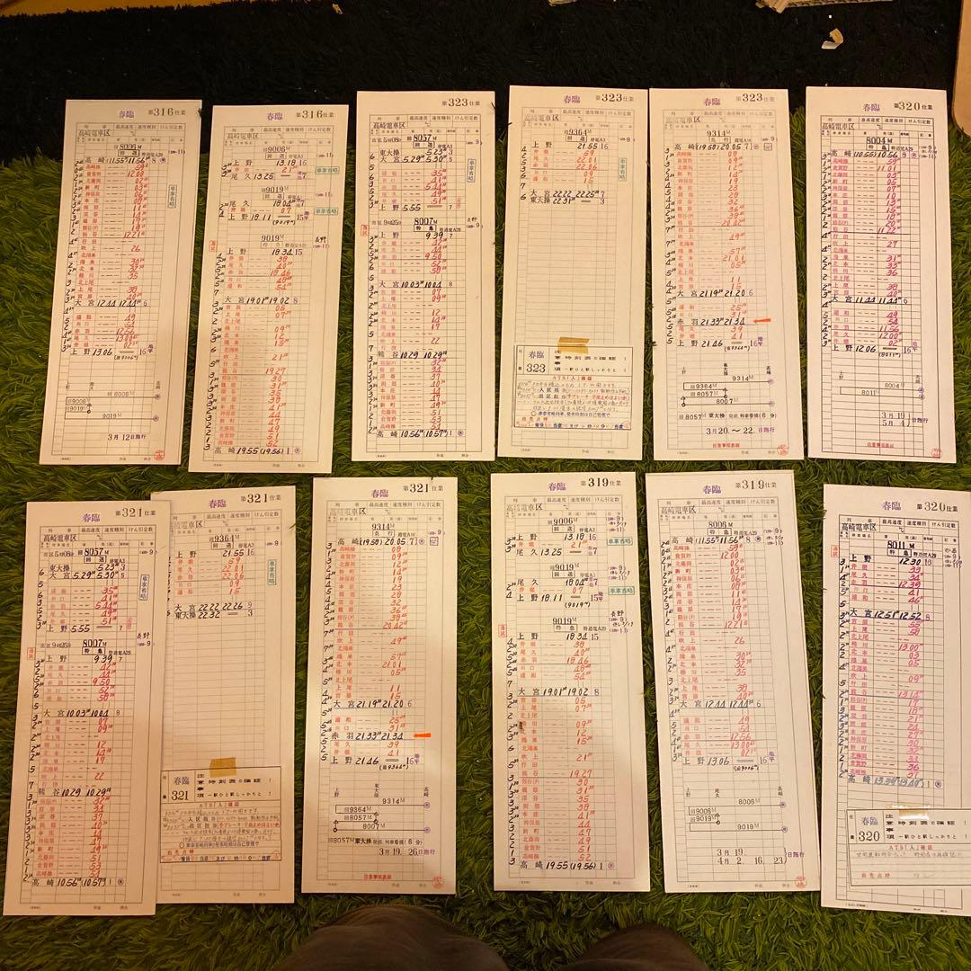 鉄道　スタフ　春臨④