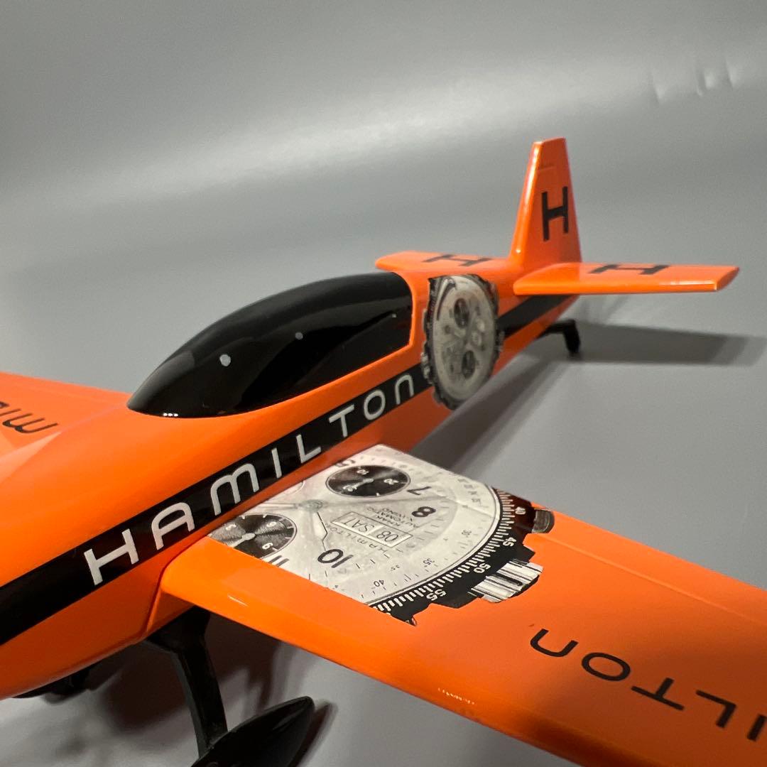 Hamilton ハミルトン　飛行機　模型　フィギュア　金属