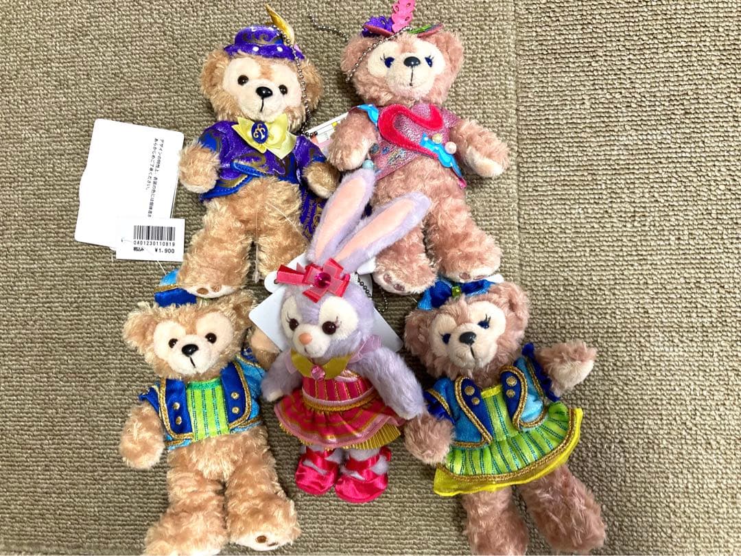 ダッフィー、シェリーメイ　限定品　希少