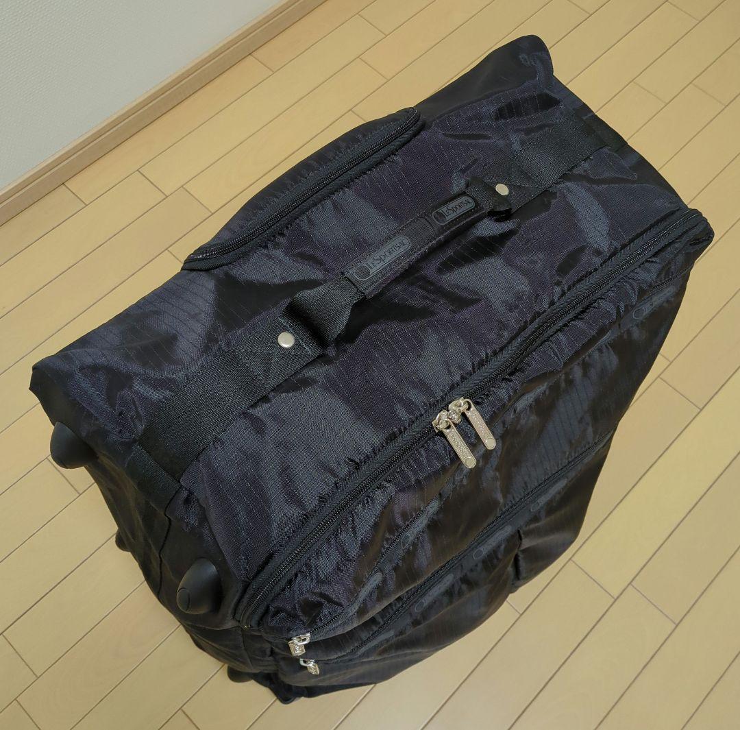 レスポートサック ブラック キャリーケース スーツケース キャリーバック　4輪