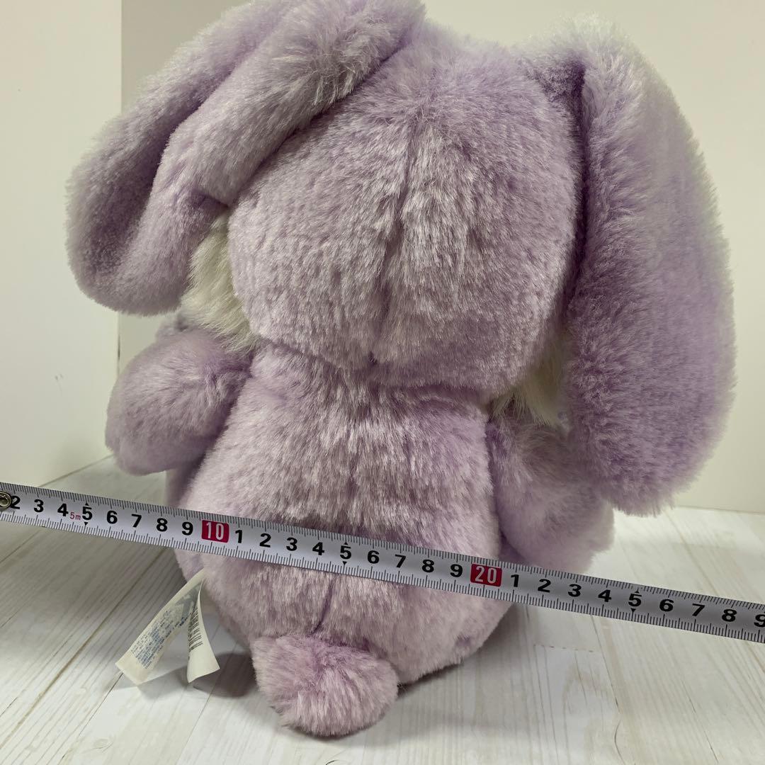 NJ☆ レトロ　紫色のウサギのぬいぐるみ