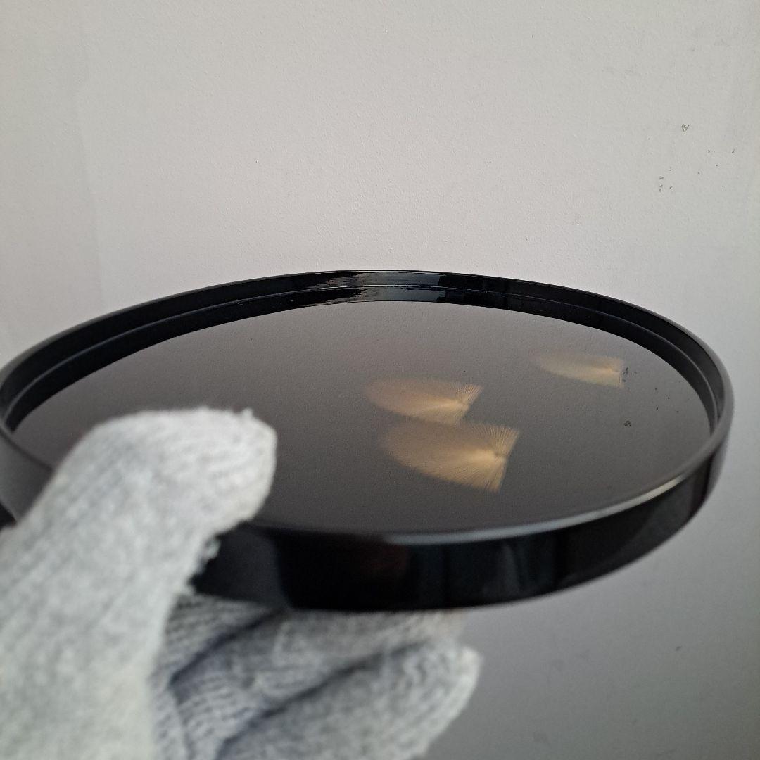 【輪島塗　尺2サイズ　銘々盆×5客】布着本堅地　大雅堂　長期保管品