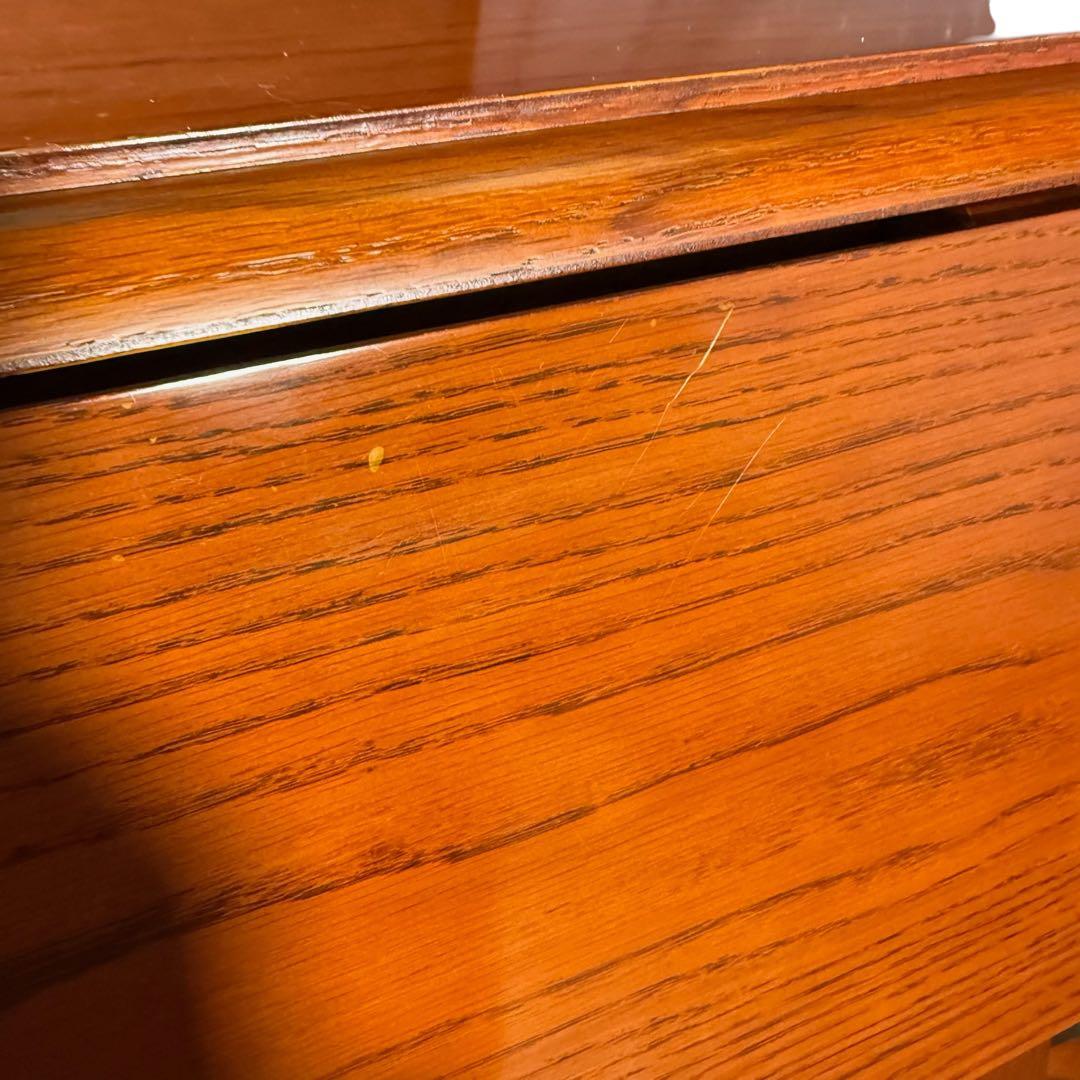 HR657 【木目が美しい】三越ブルージュ　現カントリーハウス　拡張テーブル