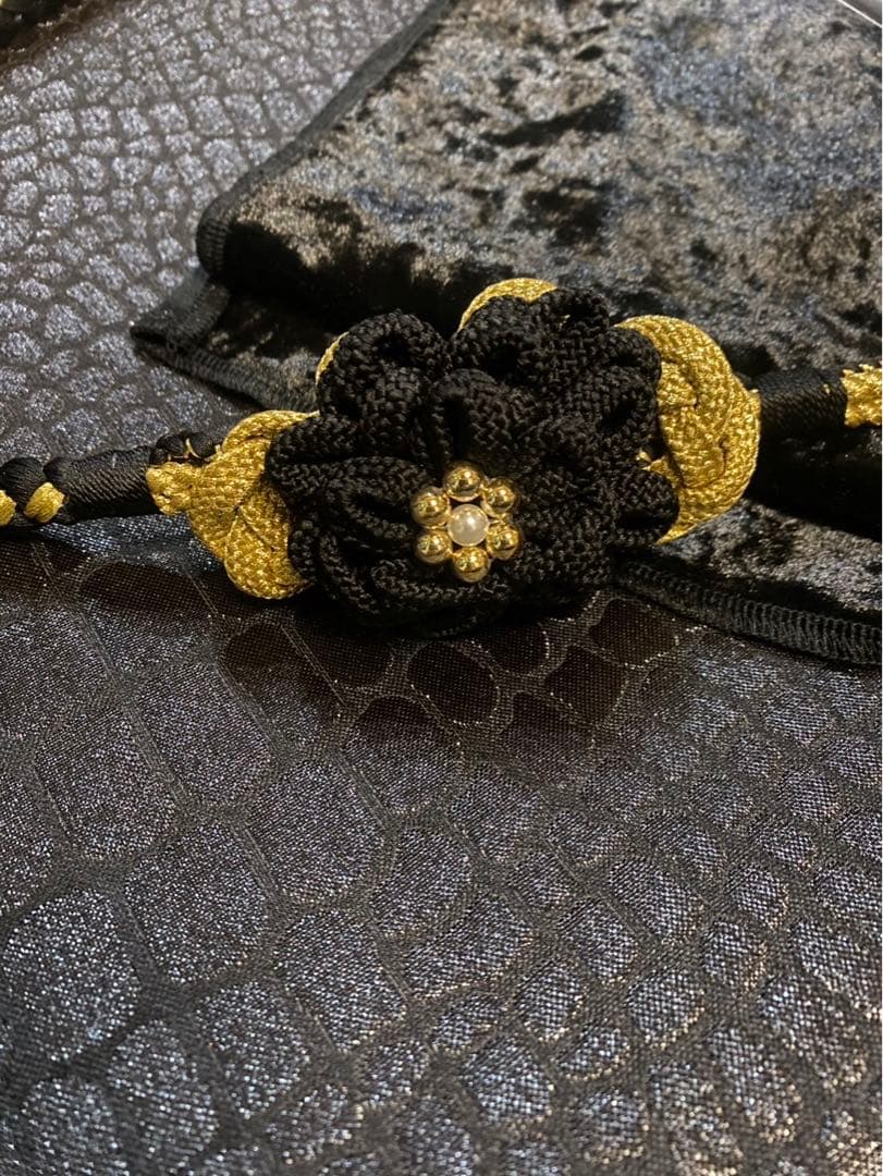 振袖フルセット　豪華　正絹　緑　金銀彩　梅　振袖6点セット　成人式