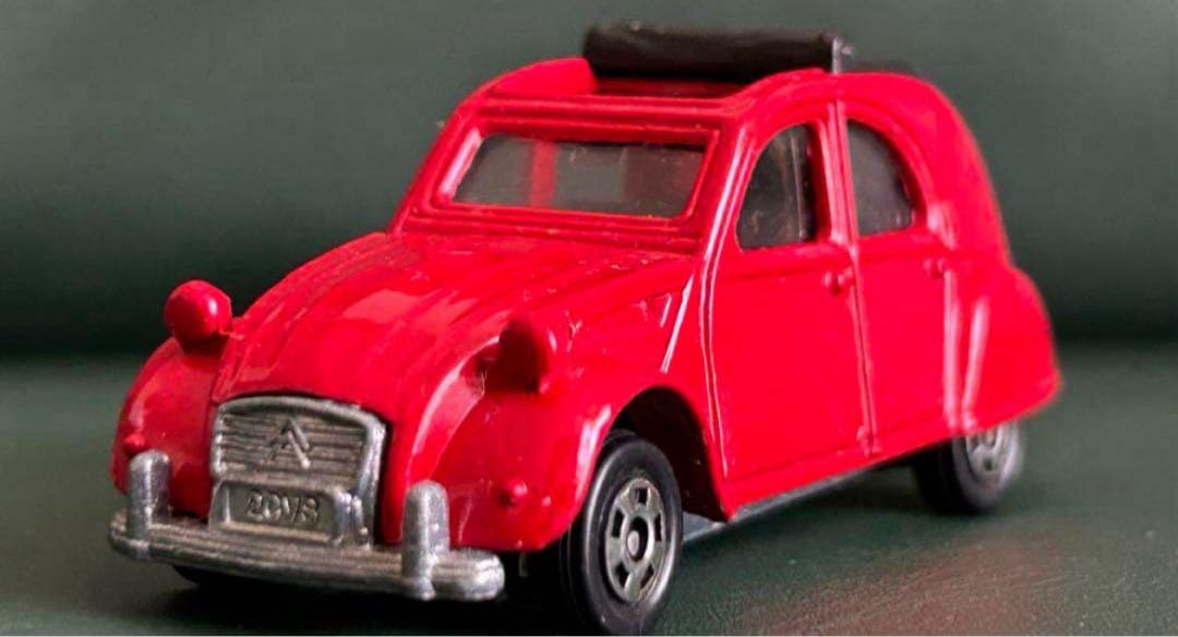 トミカ シトロエン2CV 小田急特注 赤