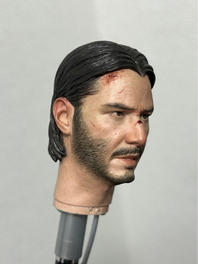 1/6 カスタムヘッド 『ジョン・ウィック チャプター2』バトルダメージ