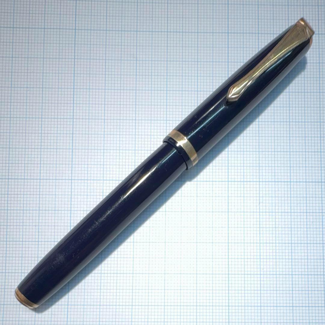 ヴィンテージ パイロット 万年筆 1号 14K F 細字 整備品 日本製