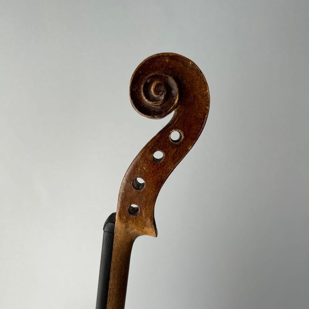 3/4・アンティーク ドイツ／ボヘミア系 バイオリン本体 ジャンク ヴァイオリン