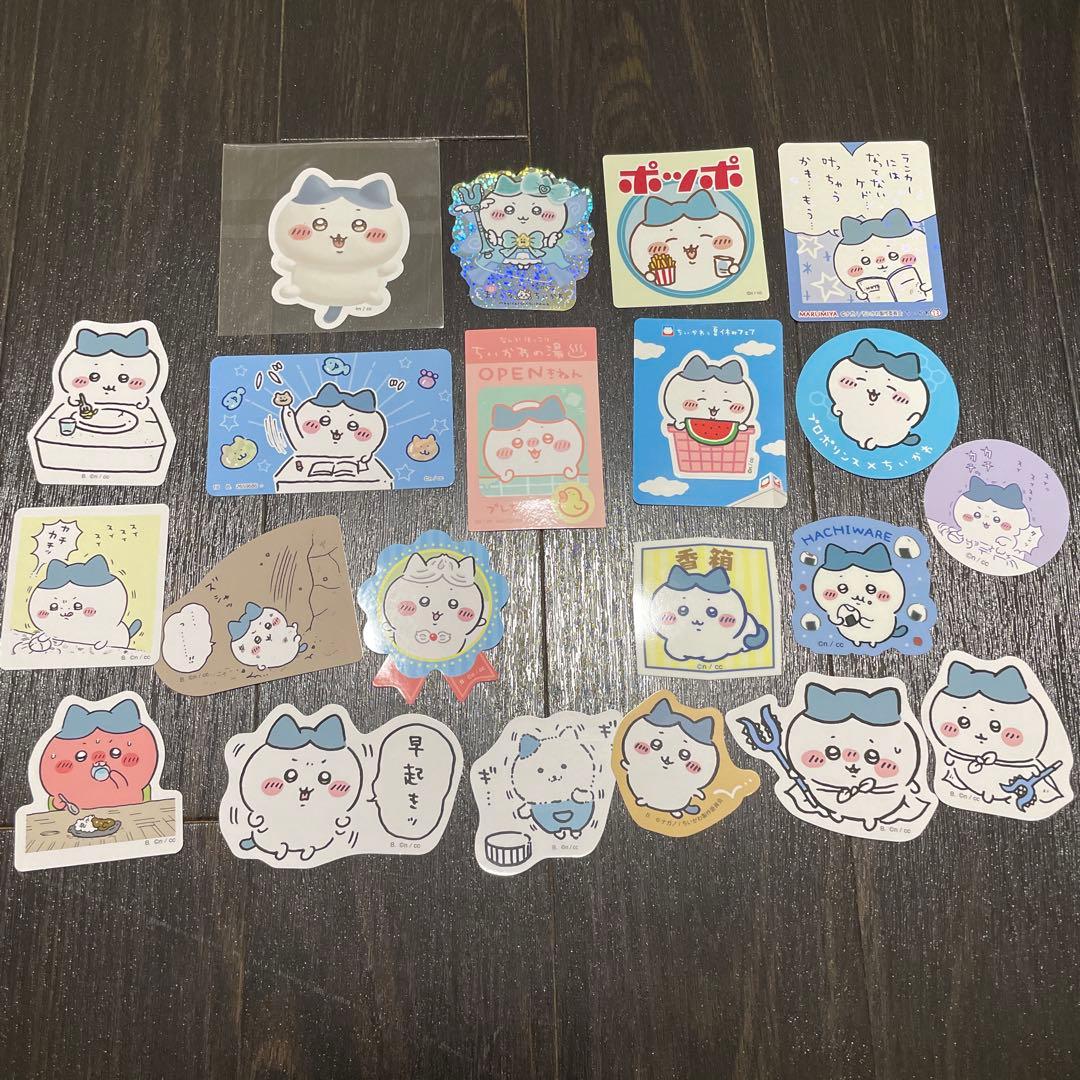 ハチワレ　グッズ　マスコット　缶バッジ　キーホルダー　アクスタ　まとめ売り