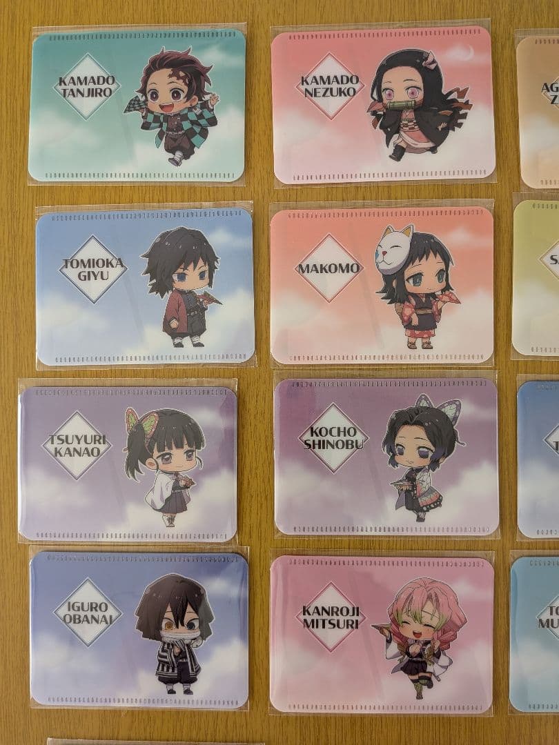 鬼滅の刃　成田アニメデッキ　特典パスケース　全32種　フルコンプリートセット