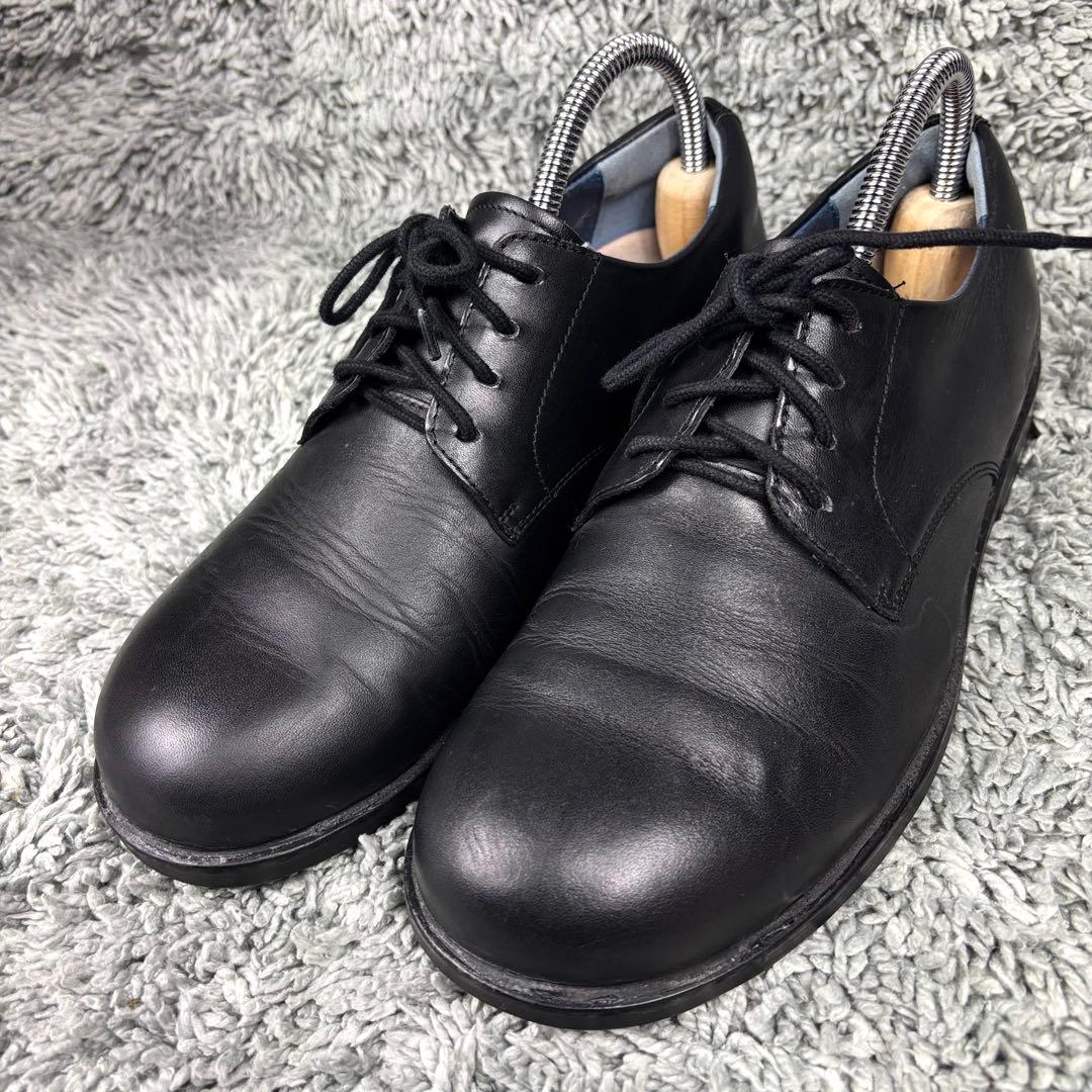 Birkenstock ジャレン ブラック 40 レザー プレーントゥ