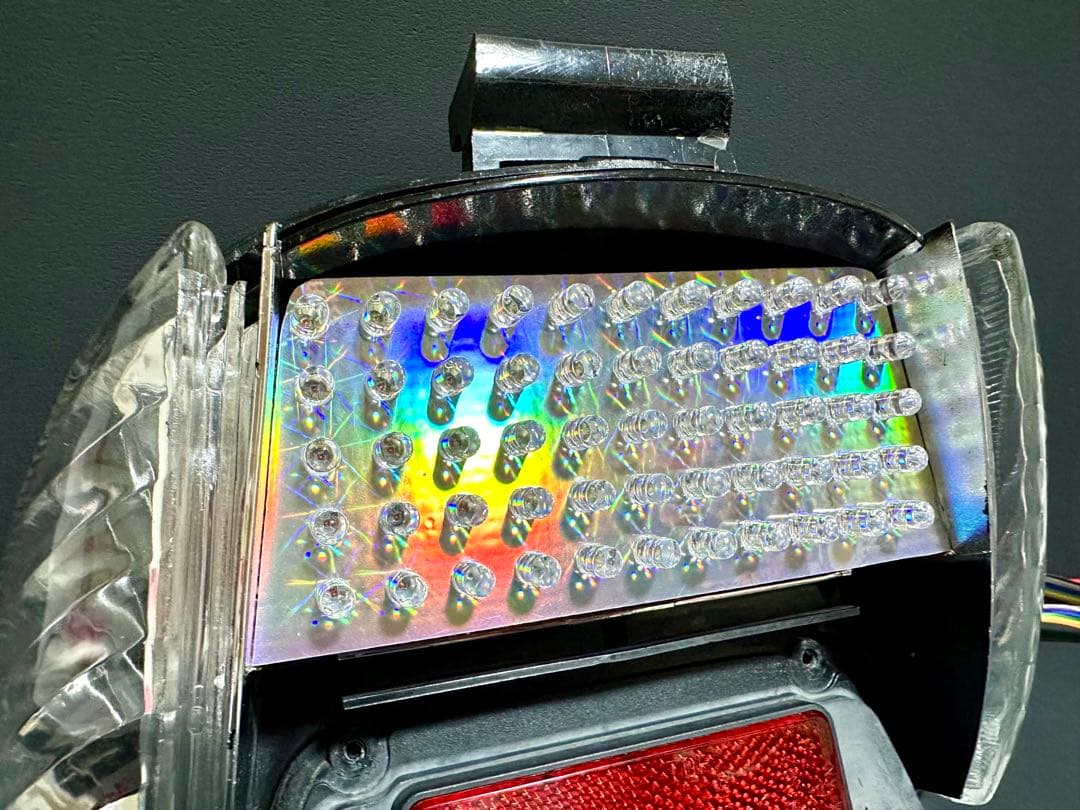 ZX af34 af35 RGB テール ランプ LED レインボー Dio