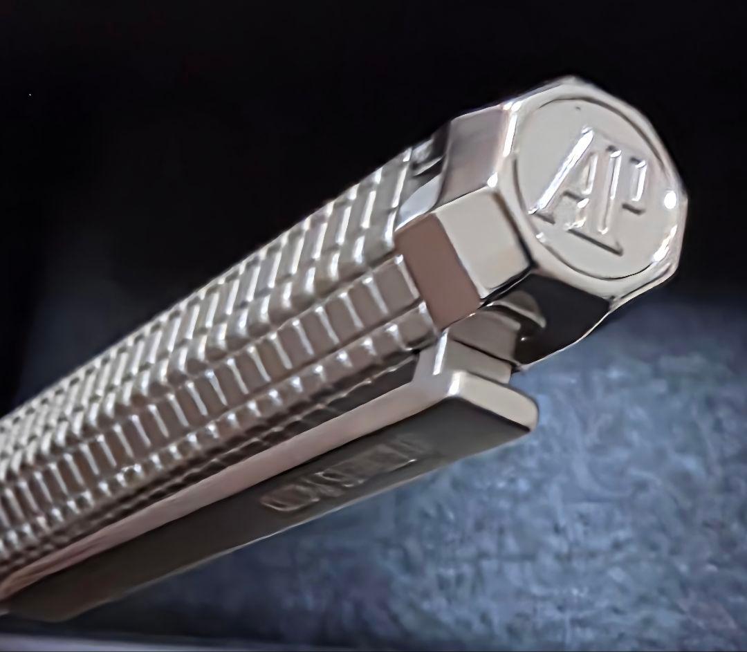 オーデマピゲ　ボールペン　シルバー　箱付き　新品