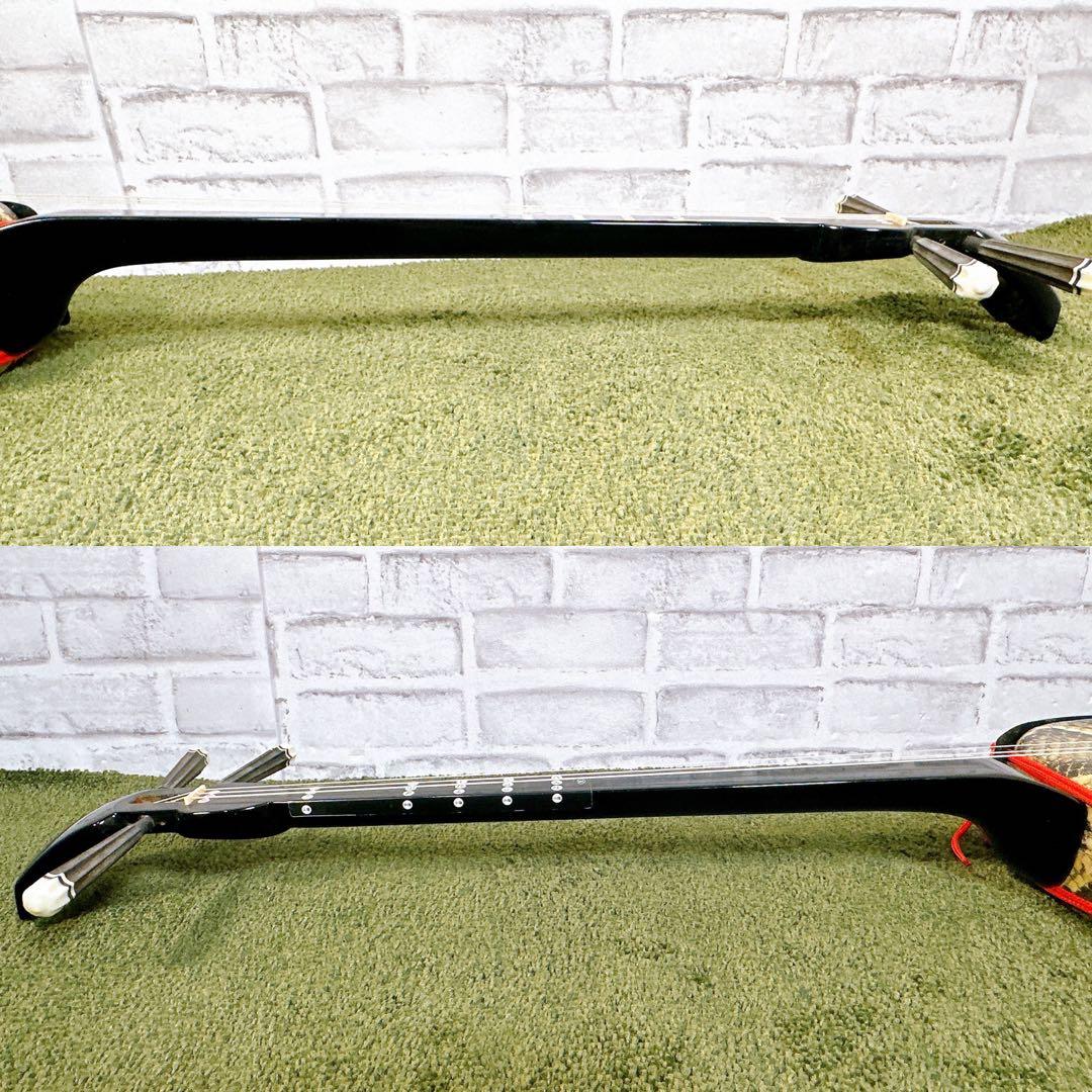 沖縄三線 蛇皮線 人工革張り 伝統楽器 和楽器 琉球 弦楽器 初心者 琉球