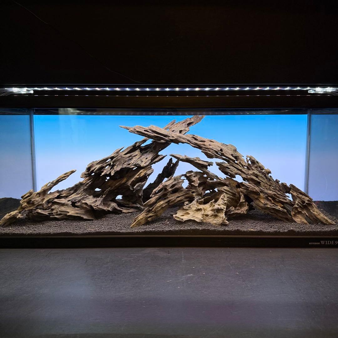 MMW-7195 マシンガンウッドレイアウトセット　90cm水槽用　流木セット