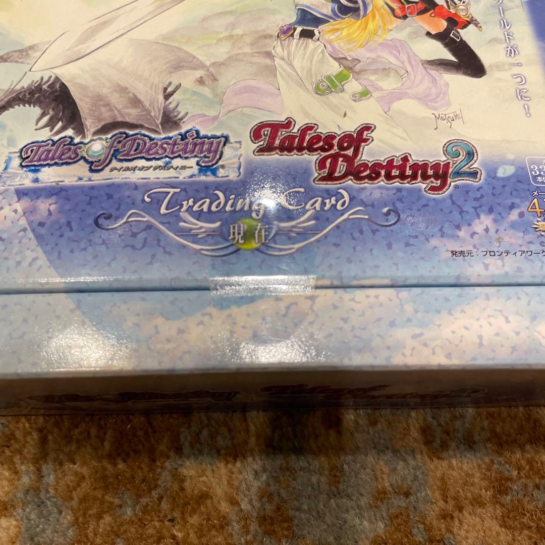 新品　未開封　カード　BOX テイルズ　オブ　デスティニー　現在