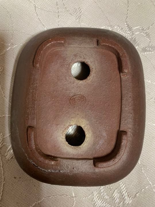 行山　浅め　盆栽鉢