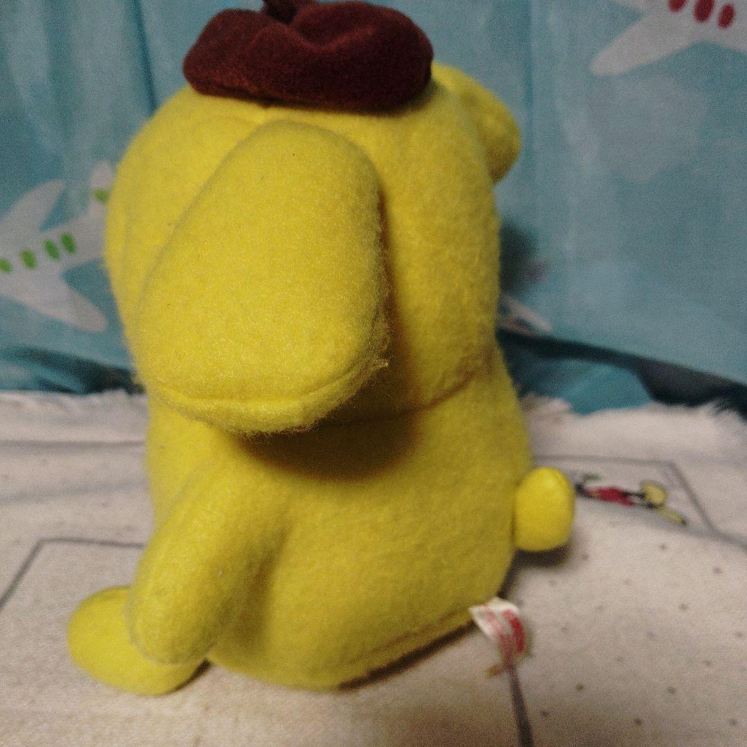 レトロ サンリオ ポムポムプリン ぬいぐるみ　マスコット　エイコー　1998年