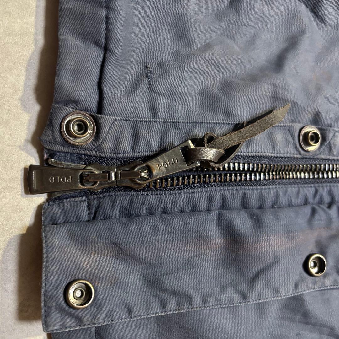 POLO Ralph Lauren スイングトップ 襟コーデュロイ 裏チェック