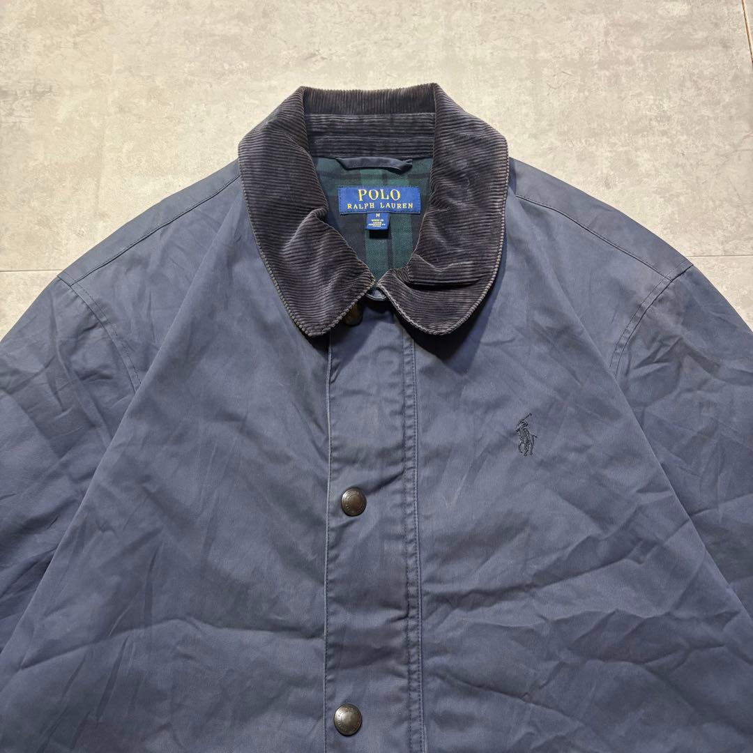 POLO Ralph Lauren スイングトップ 襟コーデュロイ 裏チェック