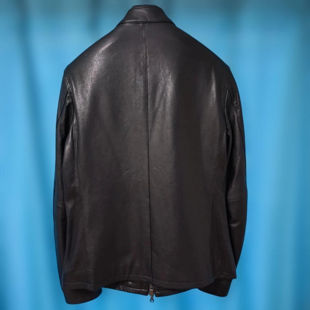 新品　ジョセフオム　ライダース　ジョゼフ　レザージャケット　ラムレザー　タグ付き