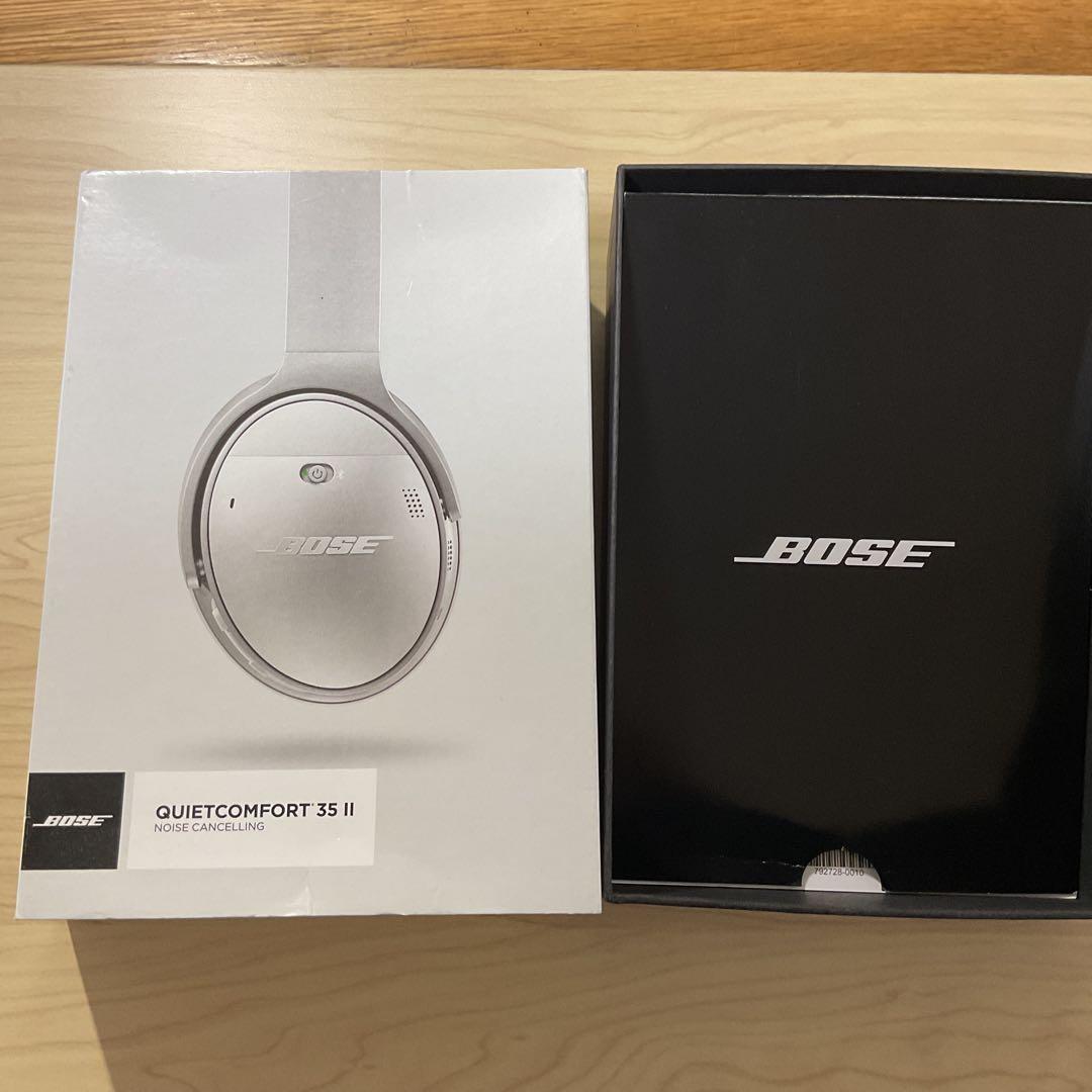 【イヤーパッド交換済】Bose QuietComfort 35 II シルバー