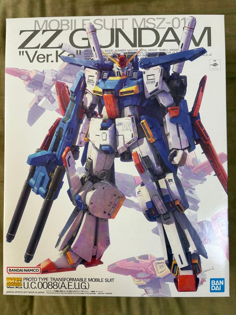 MG ZZガンダム Ver.Ka