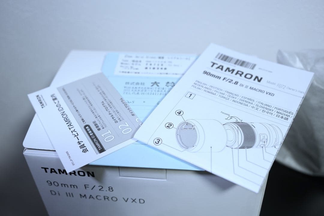 【極美品】TAMRON 90mm F/2.8 Di III MACRO VXD