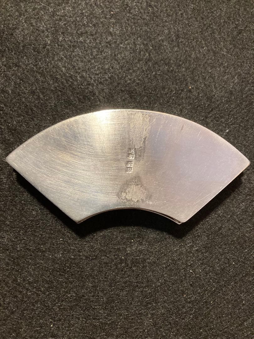 シルバー（純銀）爪楊枝入れ（生駒）