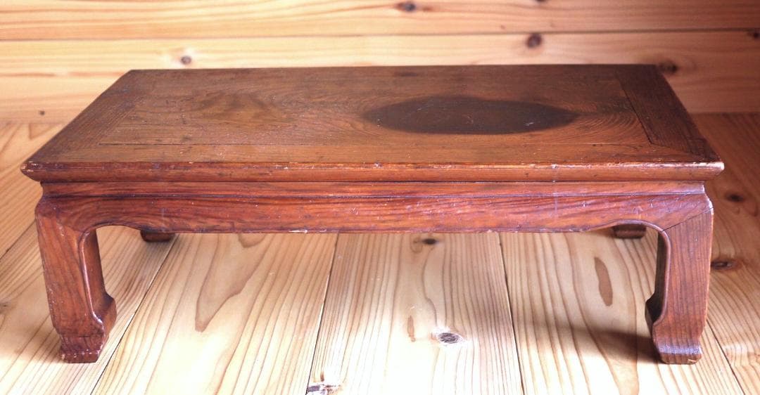 松の花台 盆栽台　煎茶道具　長方平卓　肥松指物 座卓 和のしつらえ