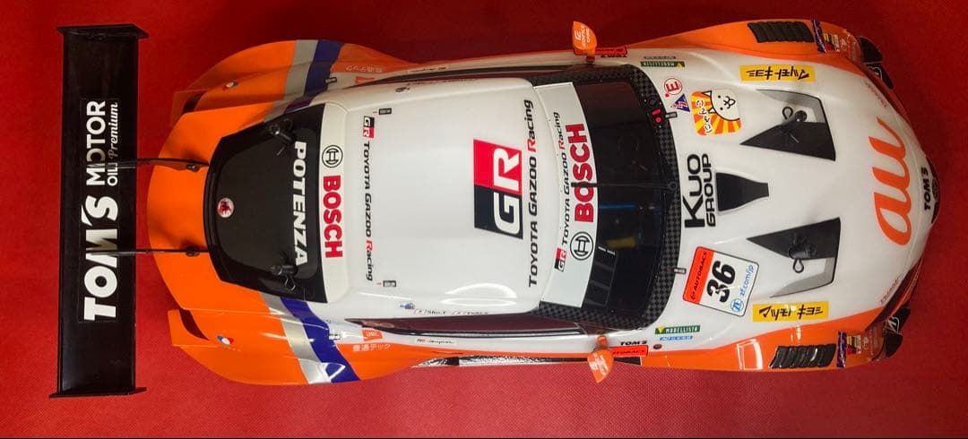 タミヤ　TT-02 TYPE-SRX au TOM’S GR Supra ボディ