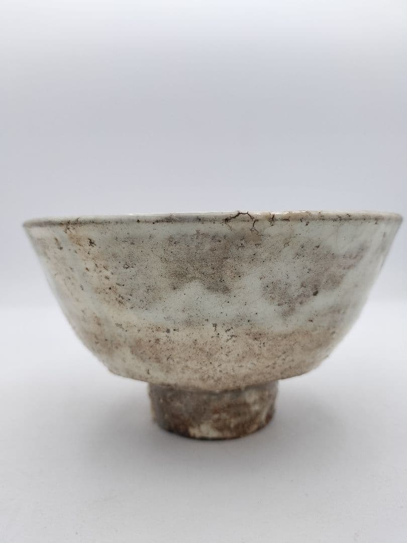 b716 茶碗 萩焼 桂泉山 片山萩月 木箱 茶道具 古物